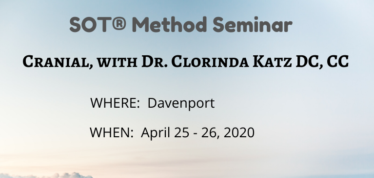 SORSI Cranial SOT® Method Seminars @ Davenport